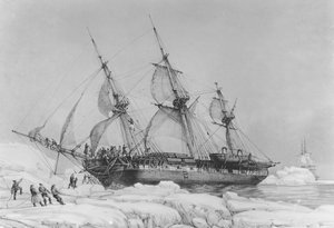 The Astrolabe in Pack-Ice, 1838